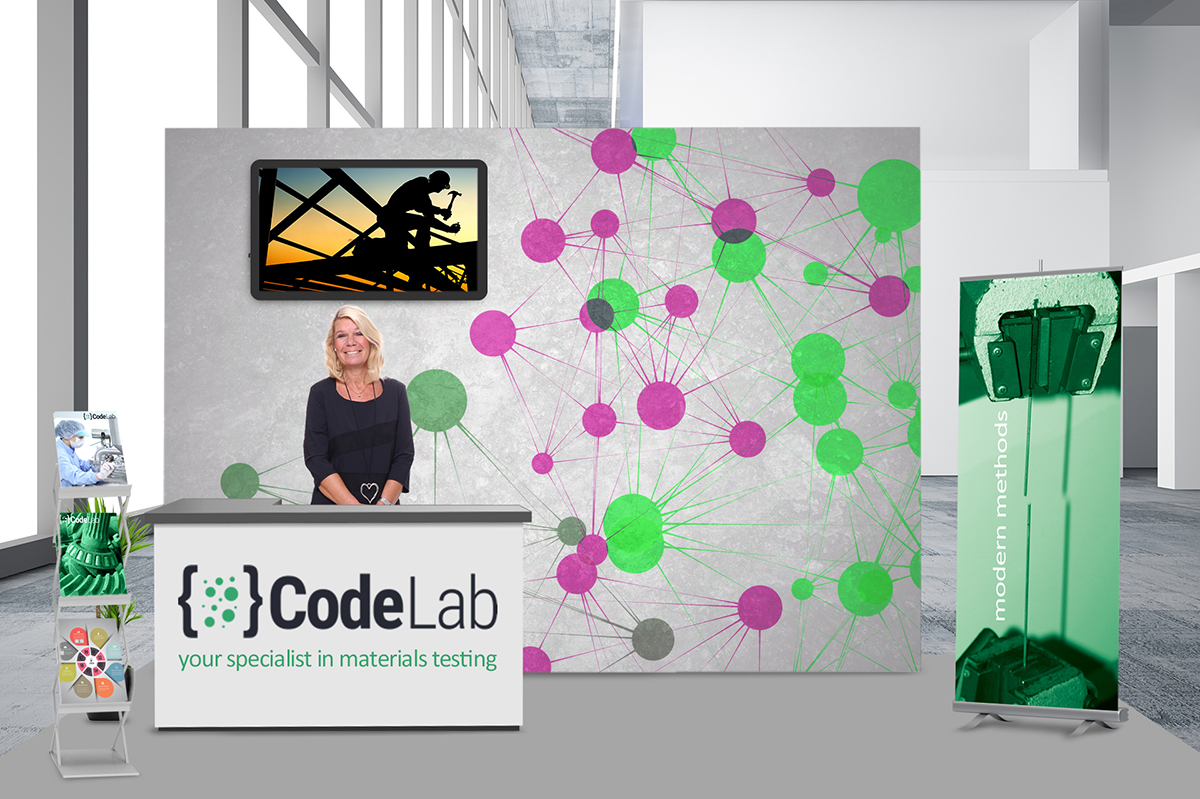 Example virtual booth