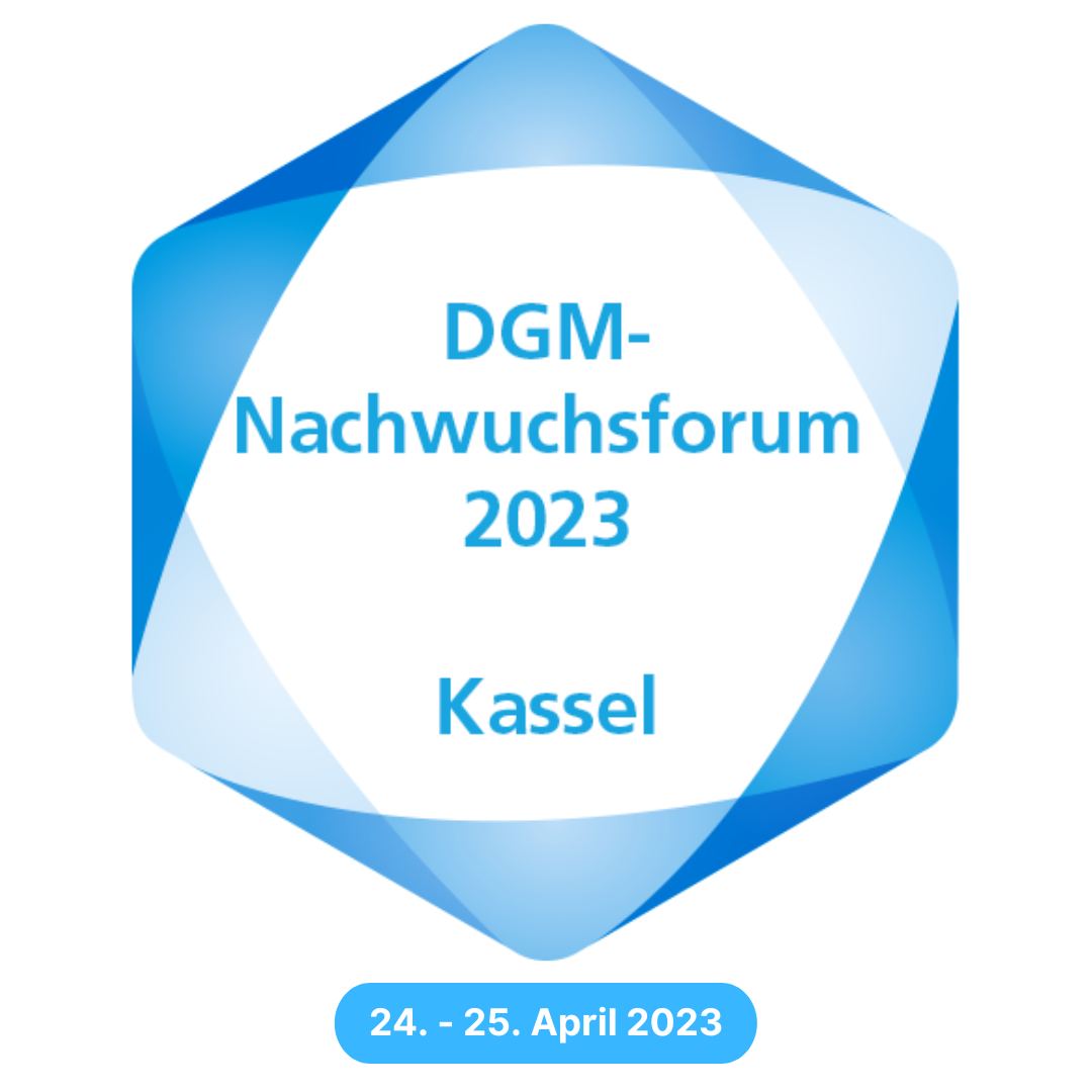 Logo DGM-Nachwuchsforum 2023