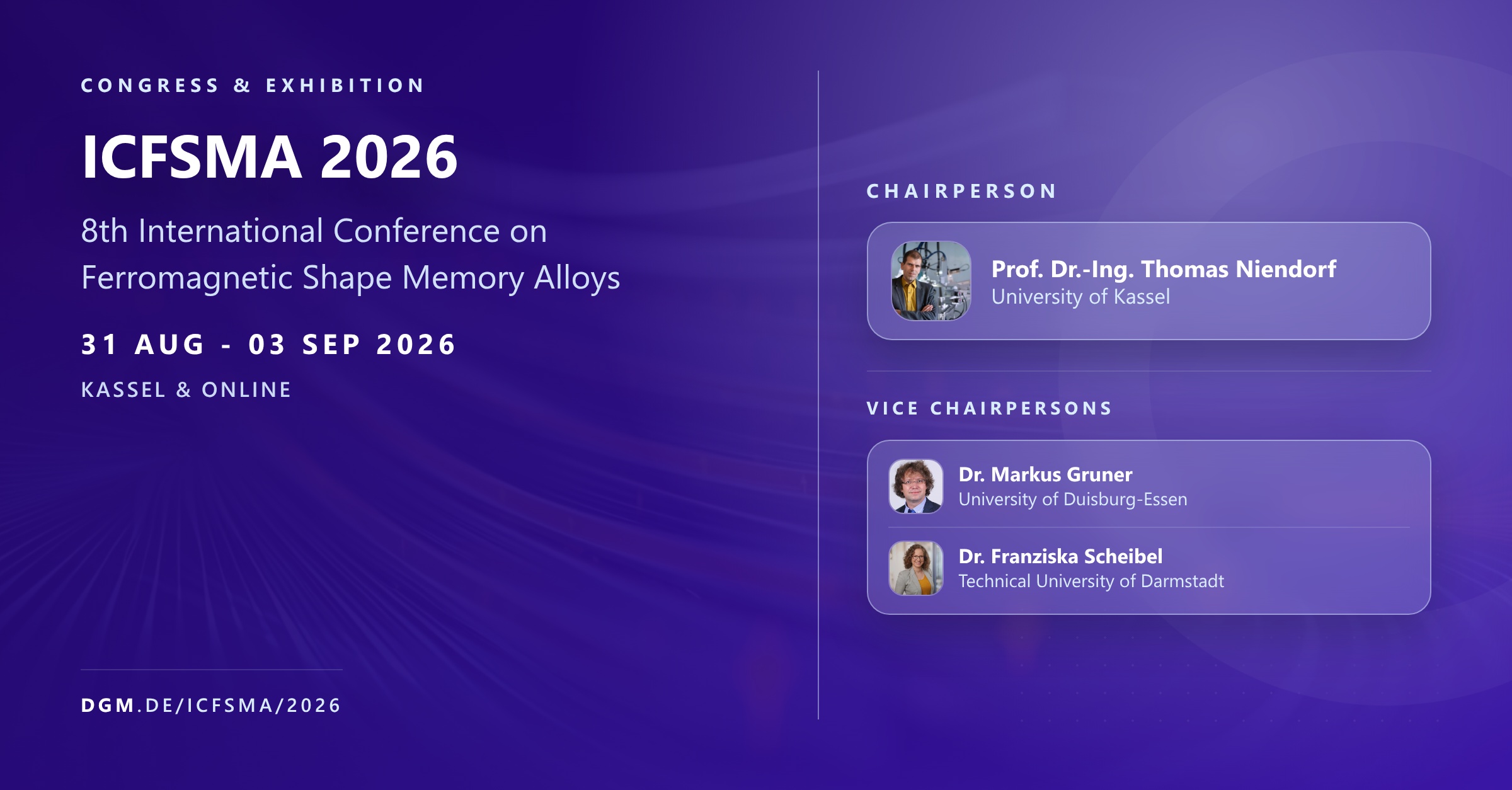 ICFSMA 2026 event visual