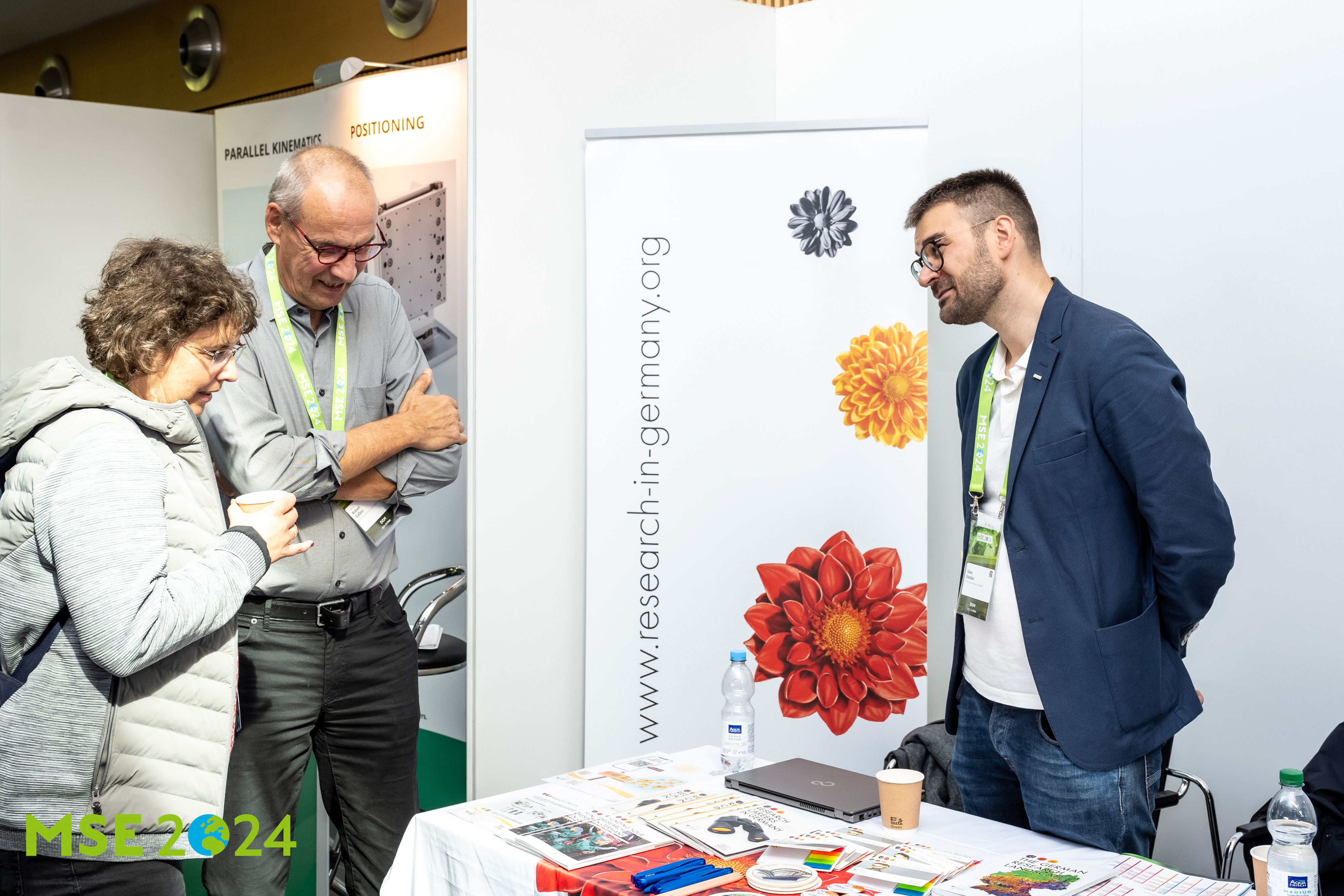 Eindruck einer DGM-Konferenzausstellung