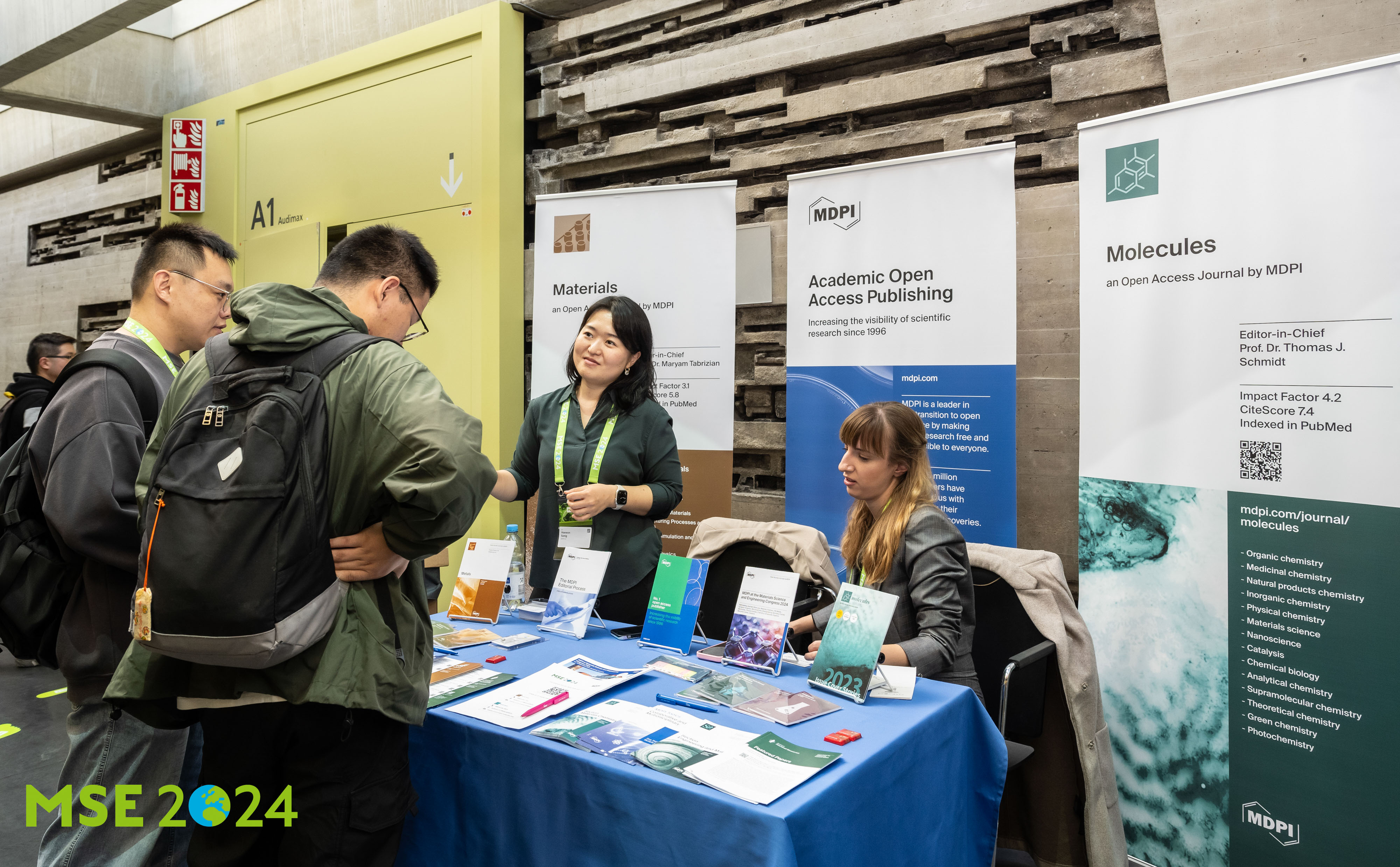 MSE exhibitor booth