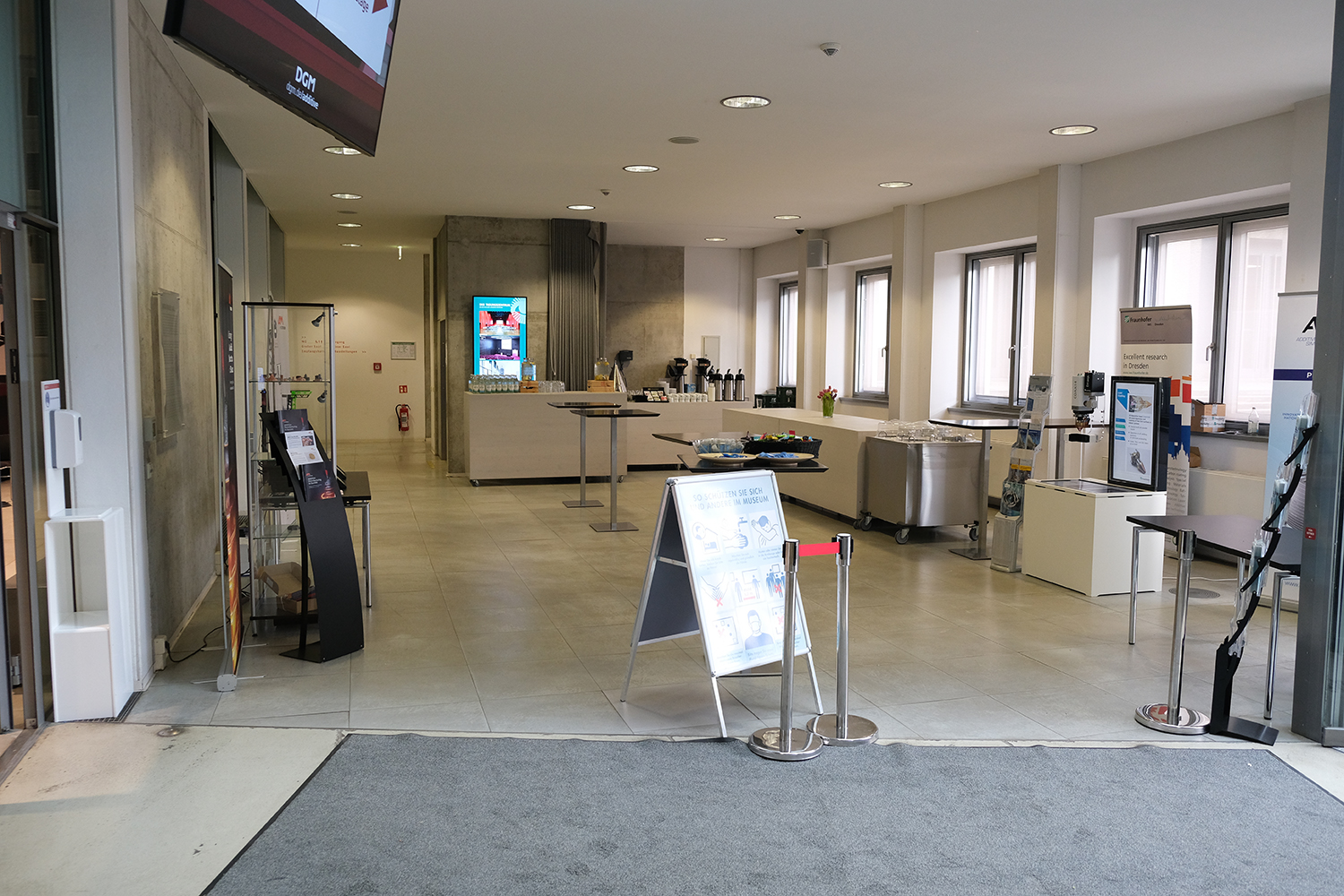 Foyer des Deutschen Hygiene-Museums Dresden