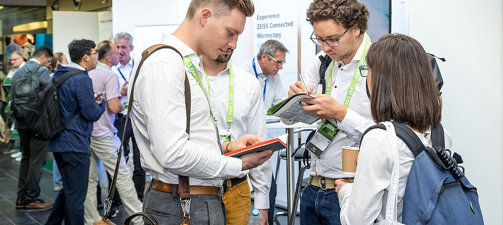 Exhibition floor at a DGM conference