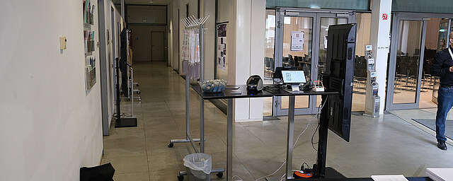 Exhibition area at the Deutsches Hygiene-Museum Dresden