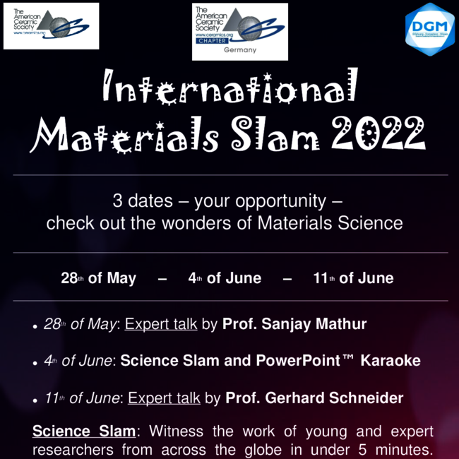 Int. Materials Slam 2022