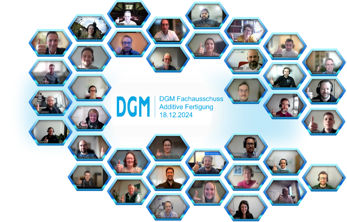 Dgm Meeting of the DGM Expert Committee and the IAB - Additive ...