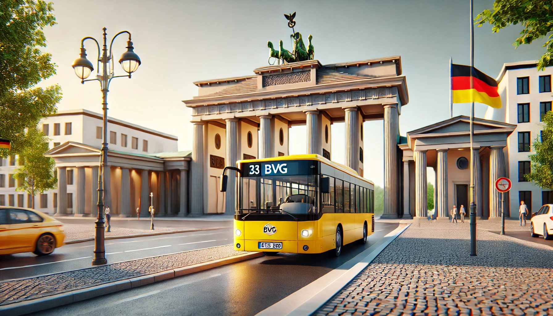 Public bus in Berlin